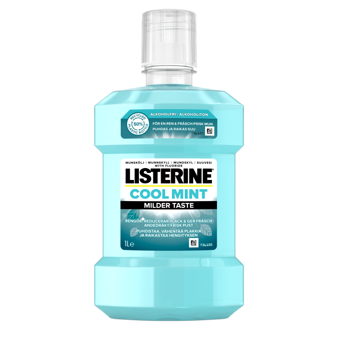 LISTERINE Cool Mint Milder Taste suuvesi 1000 ml kuva 14