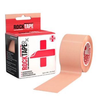 Rocktape RX Kinesioteippi Beige 5cmx5m 1 rll