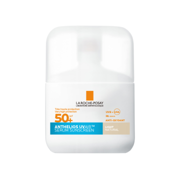 LRP Anthelios UVAir Serum tinted light SPF50+ sävytetty aurinkosuojavoide 50 ml