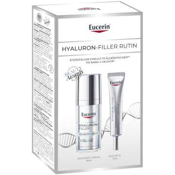 Eucerin Hyaluron-Filler Epigenetic Serum & Eye Cream Gift Pack 30 ml + 15 ml 1 kpl