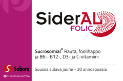 SiderAL Folic 30 mg 20 kpl