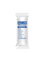 Medrull POP bandage kipsiside 10cm x 2,7m 1 kpl