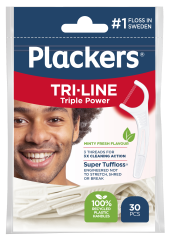 Plackers Tri-line 30 kpl