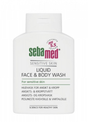 SEBAMED LIQUID FACE&BODY WASH PESUNESTE 200 ML