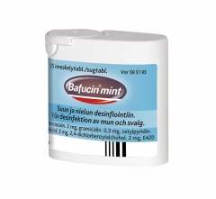 BAFUCIN MINT imeskelytabl 25 kpl
