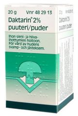DAKTARIN 2 % puuteri 20 g